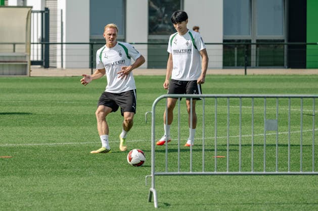 Football, Bundesliga 1, Borussia Mönchengladbach, Training