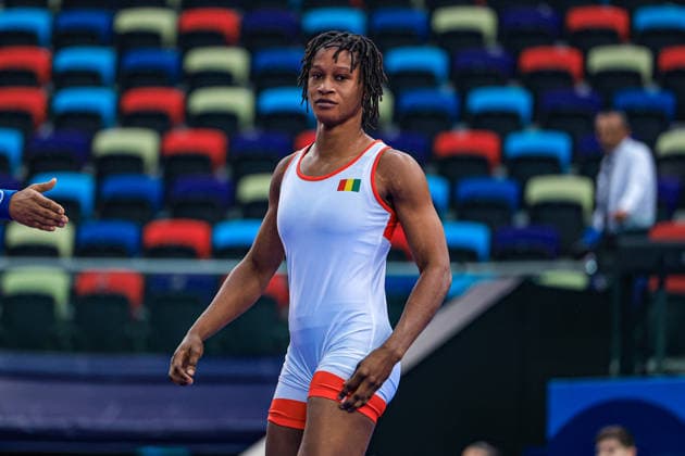 U17, U 17 Wrestling World Championships 61kg WW - Mariama Foula Kaba (GUI) *** U17 Wrestling World Championships, 61 kg, WW: Mariama Foula Kaba (GUI) Copyright: xUnitedxWorldxWrestlingx xAmirrezx UWW-U17-WC-BAKU-2026