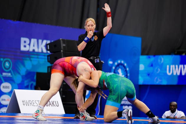 U17, U 17 Wrestling World Championships Referee *** U17 Wrestling World Championships Referee Copyright: xKostadinxAndonovx UWW-U17-WC-BAKU-2026