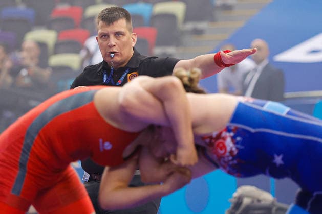 U17, U 17 Wrestling World Championships Referee *** U17 Wrestling World Championships Referee Copyright: xKostadinxAndonovx UWW-U17-WC-BAKU-2026