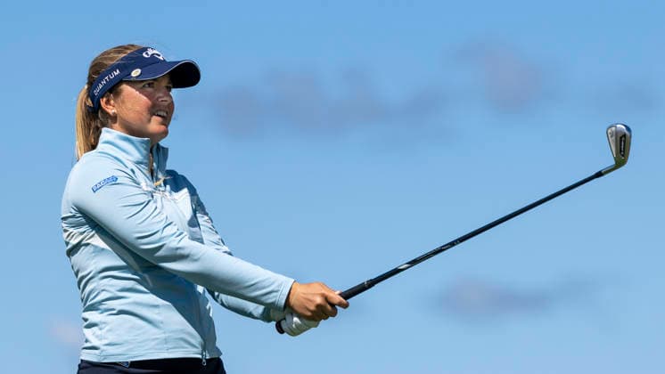 LYDHAM & ST ANNES, ENGLAND 20260730 Kajsa Arwefjäll during the first day of competition of the AIG Open at Royal Lydham & St Annes Golf Club LANCASHIRE ENGLAND x1019x *** LYDHAM ST ANNES, ENGLAND 20260730 Kajsa Arwefjäll on the first day of competition at the AIG Open at Royal Lydham St Annes Golf Club, LANCASHIRE, ENGLAND x1019x  Copyright: xChristerxHöglundx AIG WOMEN S OPEN GOLF