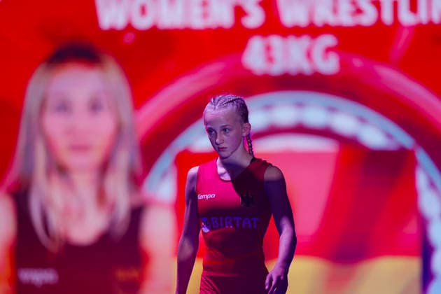 U17, U 17 Wrestling World Championships 43kg WW - Finja Viviane Strauch (GER) *** U17 Wrestling World Championships, 43 kg Open Weight: Finja Viviane Strauch (GER)