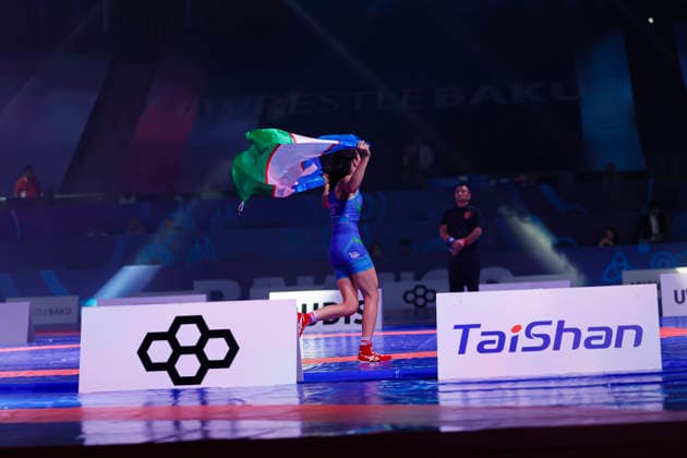 U17, U 17 Wrestling World Championships 43kg WW - Mukhlisa Masharipova (UZB) *** U17 Wrestling World Championships, 43 kg, Open Weight: Mukhlisa Masharipova (UZB)