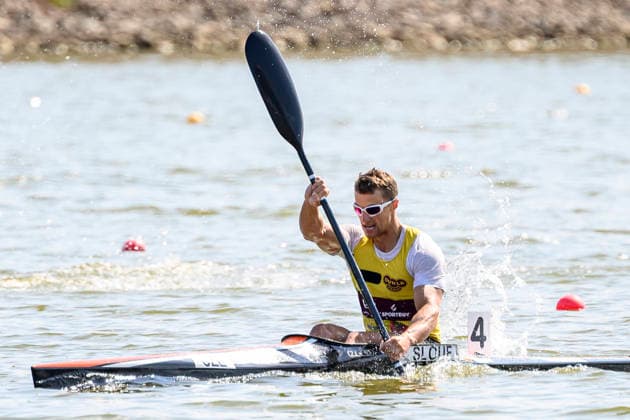 Czech Championships in Racice, July 30, 2026. K1 1000 m Men category. Radek Slouf. (CTKxPhoto OndrejxHajek) CTKPhotoP2026073006056  CTKPhotoP2026073006056