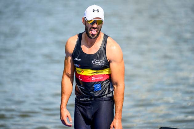 Czech Championships in Racice, July 30, 2026. K1 1000 m Men category. Winner Josef Dostal. (CTKxPhoto OndrejxHajek) CTKPhotoP2026073006088  CTKPhotoP2026073006088