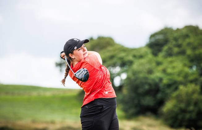 REPRO FREE *PRESS RELEASE NO REPRODUCTION FEE* EDITORIAL USE ONLY AIG Irish Women s & Girl s Amateur Close, Enniscrone Golf Club, Bartragh 30 7 2026 Katie Poots Katie Poots 30 7 2026  Copyright: xx ISS_7441