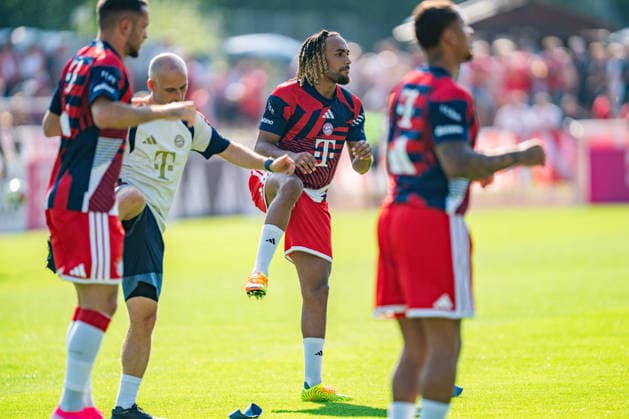 Football, Bundesliga 1, FC Bayern Munich, training camp in Rottach-Egern