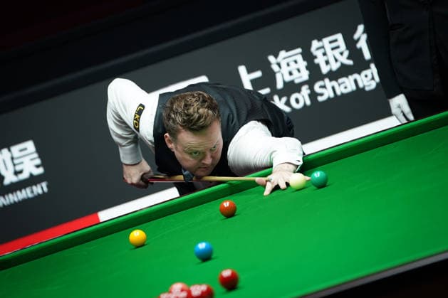 SHANGHAI, CHINA - JULY 30: Shaun Murphy of England plays a shot in the Quarterfinal match against Wu Yize of China on Day 4 of the 2026 Snooker Shanghai Masters at Luwan Gymnasium on July 30, 2026 in Shanghai, China.  Copyright: xTaixChengzhex 111657297514