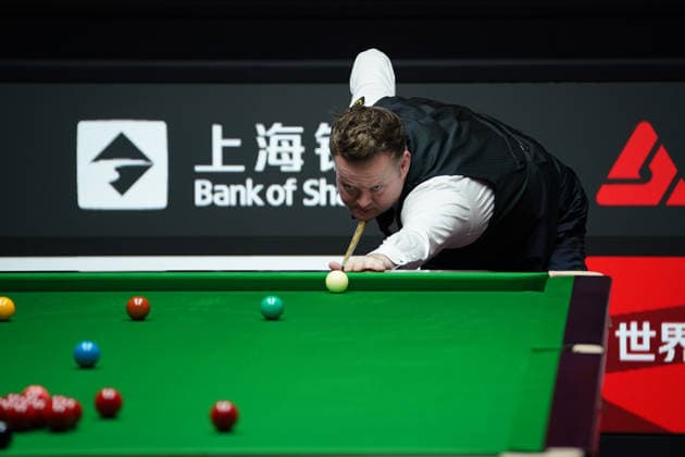 SHANGHAI, CHINA - JULY 30: Shaun Murphy of England plays a shot in the Quarterfinal match against Wu Yize of China on Day 4 of the 2026 Snooker Shanghai Masters at Luwan Gymnasium on July 30, 2026 in Shanghai, China.  Copyright: xTaixChengzhex 111657297513