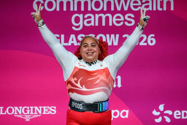 July 30, 2026, Glasgow, Scotland: Emily CAMPBELL of England takes a world record in the Womens +86kg weightlifting.2026 Glasgow Commonwealth Games at Armadillo, Glasgow, Scotland on Thursday 30 July 2026. Weightlifting 2026 Glasgow Commonwealth Games  - ZUMAr144 20260730_zap_r144_001 Copyright: xJaynexRussellx