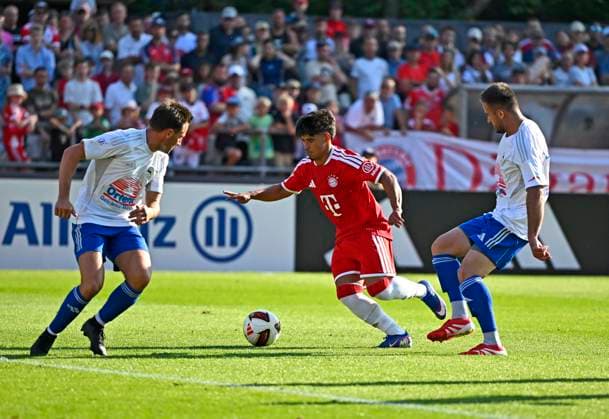 Football, friendly match, FC Rottach Egern v FC Bayern Munich