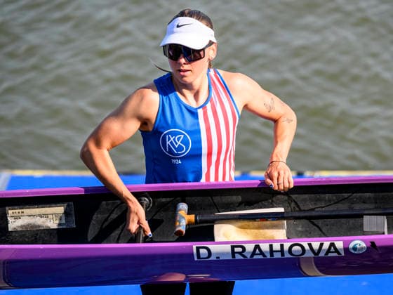 Czech Championships in Racice, July 30, 2026. C1 500 m Women category. Denisa Rahova. (CTKxPhoto OndrejxHajek) CTKPhotoP2026073007052  CTKPhotoP2026073007052
