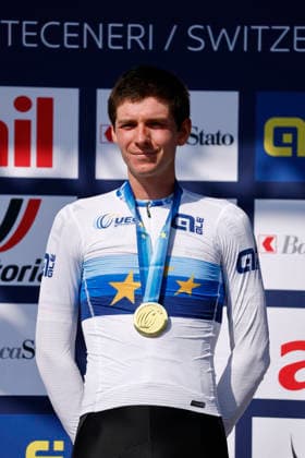 30.07.2026, Monteceneri, Monte Ceneri, 2026 UEC MTB European Championship, EM, Europameisterschaft XCC Men U23 s Final (cross country short track) Paul Schehl 2 (GER) 1st place, European Champion and gold medal Monteceneri Monte Ceneri Ticino Switzerland *** July 30, 2026, Monteceneri, Monte Ceneri, 2026 UEC MTB European Championship XCC Men s U23 Final, Cross Country Short Track: Paul Schehl (GER) took 1st place, becoming European Champion and winning the gold medal in Monteceneri, Monte Ceneri, Ticino, Switzerland Copyright: xJustPictures.ch FrancescoxMinghettix jp-en-FrMi-_NG_2061