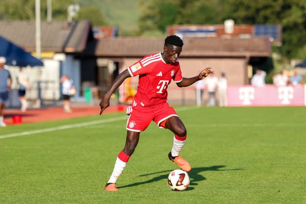 Bara Sapoko Ndiaye (FC Bayern Muenchen, 39), GER, FC Rottach-Egern vs. FC Bayern Muenchen, Fussball, Testspiel, Saison 2026 2027, 30.07.2026, GER, FC Rottach-Egern vs. FC Bayern Muenchen, Fussball, Testspiel, Saison 2026 2027, 30.07.2026 Rottach-Egern *** Bara Sapoko Ndiaye, FC Bayern Munich, 39, GER, FC Rottach Egern vs. FC Bayern Munich, Soccer, Friendly, 2026–2027 Season, July 30, 2026, GER, FC Rottach Egern vs. FC Bayern Munich, Soccer, Friendly, 2026–2027 Season, July 30, 2026, Rottach Egern Copyright: xEibner-Pressefoto JennixMaulx EP_JML