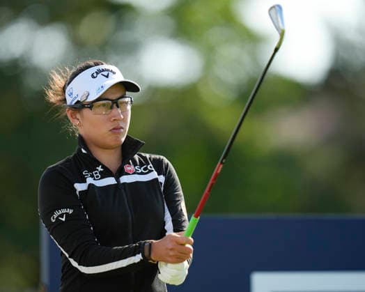 LYTHAM, ENGLAND - JULY 30: Jeeno Thitikul (THA) plays from the sixteenth tee during Round 1 at the 50th AIG Women™s Open Championship at the Royal Lytham and St Anne™s Golf Club, Lytham on July 30, 2026 in Lancashire, England The 50th AIG Women™s Open Championship