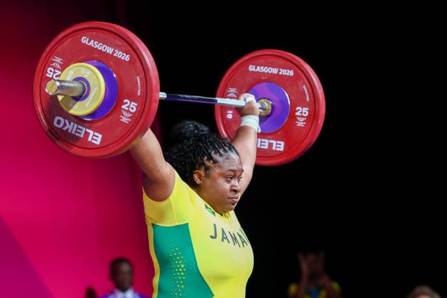 RECORD DATE NOT STATED 30th July 2026; Glasgow, Scotland; 2026 Commonwealth Games, Day Eight; Womens +86kg Weightlifting, Krystal Latoya Campbell (JAM) in the snatch RogerxEvans