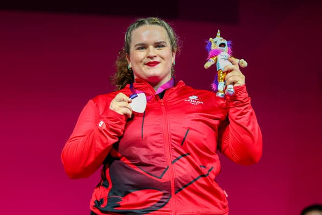 RECORD DATE NOT STATED 30th July 2026; Glasgow, Scotland; 2026 Commonwealth Games, Day Eight; Womens +86kg Weightlifting, bronze medallist Etta Mae Love (CAN) RogerxEvans