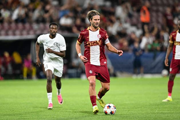 ROU, Cluj-Napoca: CFR Cluj goes against FC Alashkert The match counting for the Second Qualifying Round of UEFA Conference League was disputed on July 30th 2026 on Dr. Constantin Radulescu Copyright: xAncaxTepeix