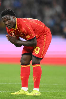 Football: Lecce professional Lameck Banda has gone missing – archive photos