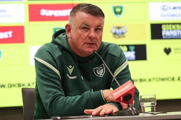 Katowice 30.07.2026. Pilka nozna Liga Konferencji UEFA sezon 2025 2026 runda 2 mecz: GKS Katowice - MSK Zilina --- Football UEFA Conference League season 2025 2026 round 2 match: GKS Katowice - MSK Zilina nz Rafal Gorak Fot. Kacper Staniec NEWSPIX.PL --- newspix.pl POLAND OUT! 