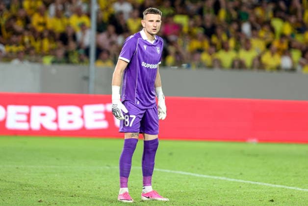 30.07.2026, Katowice Liga Konferencji UEFA sezon 2026 27 runda II kwalifikacji, GKS Katowice - MSK Zilina - UEFA Conference League football Match season 2026 27 round II qualification GKS Katowice - MSK Zilina Nz. Gabriel Kobylak Fot. Michal Chwieduk Arena Akcji NEWSPIX.PL --- newspix.pl POLAND OUT! 