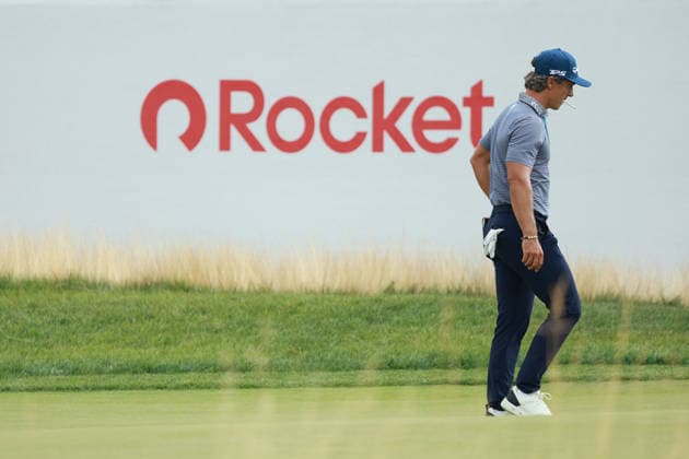 Rocket Classic DETROIT, MICHIGAN - JULY 30: Thorbjorn Olesen of Denmark walks on the 17th green during the first round of the Rocket Classic 2026 at the Detroit Country Club in Detroit, Michigan, MI, USA Thursday, July 30, 2026. Detroit Michigan United States  Copyright: xJorgexLemusx originalFilename:lemus-rocketcl260730_npUJ2.jpg