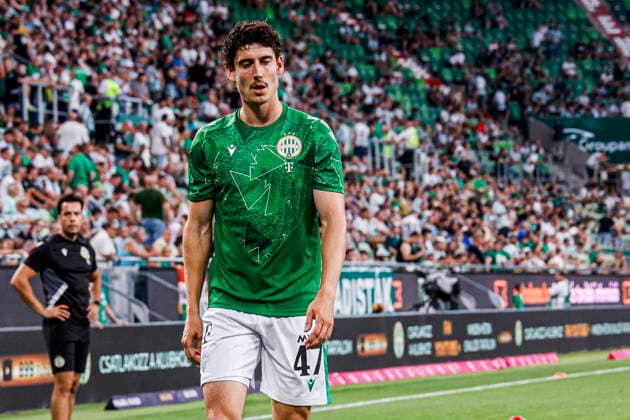 BUDAPEST, HUNGARY - JULY 30: Callum O Dowda of Ferencvaros looks on prior to the UEFA Europa League 2026 27 Second Qualifying Round Second Leg match between Ferencvaros and FC Twente at Groupama Arena on July 30, 2026 in Budapest, Hungary.  Copyright: xMTB-Photo MB-Mediax