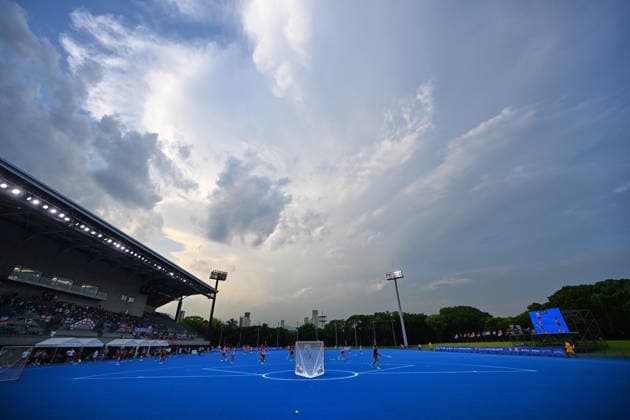 General view, JULY 30, 2026 - Lacrosse : 2026 World Lacrose Women s Championship 5th-8th place match between Japan and England at Oi Hockey Stadium Field 1, Tokyo, Japan. Noxthirdxpartyxsales  aflo_339612006 KenjiroxMatsuox