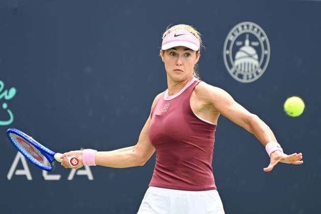 July 30, 2026, Washington, D.C, U.S: ANNA KALINSKAYA hits a forehand during her match against Janice Tjen at the Rock Creek Tennis Center. Tennis 2026 - Mubadala Open  - ZUMAg196 20260730_zap_g196_031 Copyright: xKylexGustafsonx