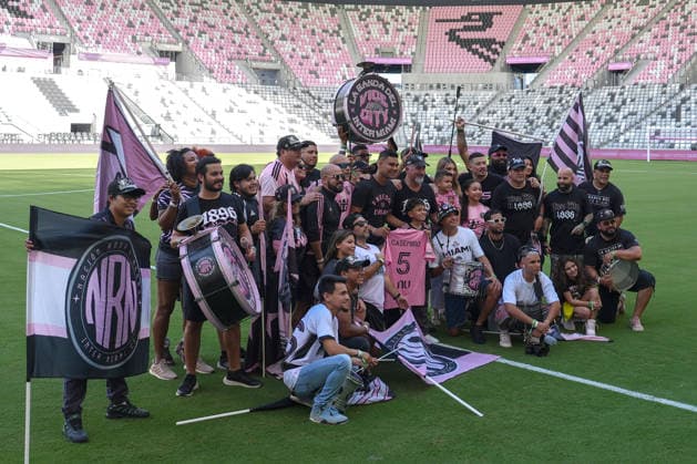 Casemiro is introduced as an Inter Miami player at Nu Stadium in Miami, United States, 30 July 2026. Casemiro says he always dreamed of playing with Messi, after having to face him at Real Madrid !ACHTUNG: NUR REDAKTIONELLE NUTZUNG!  Copyright: xALBERTOxBOALx AMDEP9860 20260731-55021037649_1