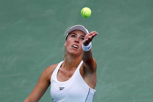 Washington DC Open tennis tounament epaselect Magdalena Frech of Poland in action against Jessica Pegula of the USA during their round 16 match at the Washington DC Open tennis tounament in Washington, DC, USA, 30 July 2026. WASHINGTON DC UNITED STATES  Copyright: xWILLxOLIVERx