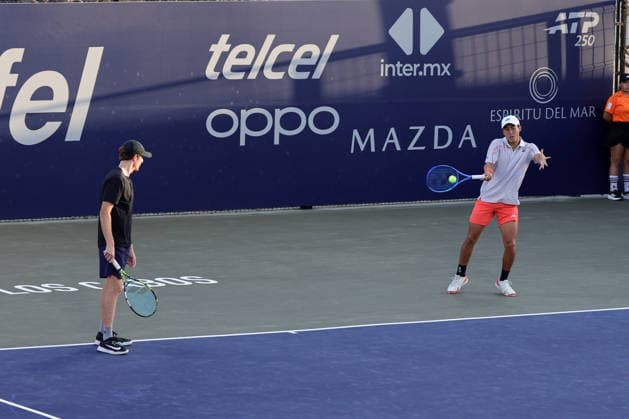 LOS CABOS TENNIS OPEN 2026 LOS CABOS TENNIS OPEN 2026 FINN REYNOLDS JAMES WATT VS RINKY HIJIKATA REESE STADLER 30072026 LOS CABOS, BAJA CALIFORNIA, MEXICO. Action photo of Rinky Hijikata and Reese Stalder, during quarter final game of the Los Cabos Tennis Open 2026 held at the Cabo Sports Complex in Baja California, Mexico. Foto de accion de Rinky Hijikata y Reese Stalder, durante juego de cuartos de final del Los Cabos Tennis Open 2026 celebrado en el Cabo Sports Complex de Baja California, Mexico. PHOTO BY IMAGENSHOP AGENCIA FOTOGRAFICA LOS CABOS BAJA CALIFORNIA MEXICO *** LOS CABOS TENNIS OPEN 2026 LOS CABOS TENNIS OPEN 2026 FINN REYNOLDS JAMES WATT VS RINKY HIJIKATA REESE STADLER 07 30 2026 LOS CABOS, BAJA CALIFORNIA, MEXICO Action photo of Rinky Hijikata and Reese Stalder during the quarterfinal match of the 2026 Los Cabos Tennis Open held at the Cabo Sports Complex in Baja California, Mexico Action photo of Rinky Hijikata and Reese Stalder, during the quarterfinal match of the 2026 Los Cabos Tennis Open held at the Cabo Sports Complex in Baja California, Mexico. PHOTO BY IMAGENSHOP PHOTO AGENCY LOS CABOS, BAJA CALIFORNIA, MEXICO Copyright: xIMAGENSHOPxAGENCIAxFOTOGRAFICAx