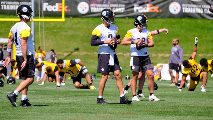 July 30, 2026: Mason Rudolph 2 during the Pittsburgh Steelers training camp in Latrobe, PA CSM Latrobe USA - ZUMAcp5_ 20260730_faf_cp5_101 Copyright: xJasonxPohuskix