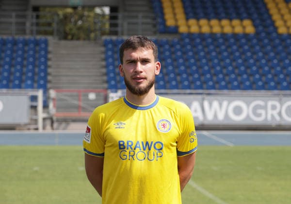 Mehmet Aydin (Eintracht Braunschweig) ; Eintracht Braunschweig; 2.BL, Portraettermin 2026 2027 *** Mehmet Aydin, Eintracht Braunschweig, Eintracht Braunschweig 2 (2nd Bundesliga), Photo Shoot 2026–2027