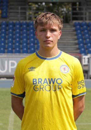 Tristan Wagner (Eintracht Braunschweig) ; Eintracht Braunschweig; 2.BL, Portraettermin 2026 2027 *** Tristan Wagner, Eintracht Braunschweig, Eintracht Braunschweig 2 (2nd Bundesliga), Photo Shoot 2026–2027