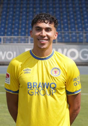 Johan Gomez (Eintracht Braunschweig) ; Eintracht Braunschweig; 2.BL, Portraettermin 2026 2027 *** Johan Gomez Eintracht Braunschweig Eintracht Braunschweig 2 BL, Photo Shoot 2026 2027