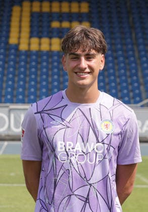 Torhueter Nick Bodon (Eintracht Braunschweig) ; Eintracht Braunschweig; 2.BL, Portraettermin 2026 2027 *** Goalkeeper Nick Bodon, Eintracht Braunschweig, Eintracht Braunschweig 2 (2nd Bundesliga), photo shoot 2026–2027