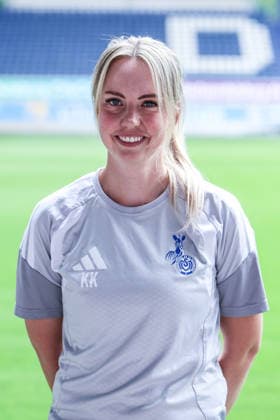 Fussball, 3.Liga Saison 2026 2027 Team- und Porträtfototermin MSV Duisburg 30.07.2026, schauinsland-reisen-arena Katharina Keßler (Physio, MSV Duisburg) Duisburg schauinsland-reisen-arena Nordrhein-Westfalen Deutschland *** Sports, Soccer, 3rd Division 2026–2027 Season: MSV Duisburg Team and Portrait Photo Session, July 30, 2026, Schauinsland Reisen Arena, Katharina Keßler (physical therapist), MSV Duisburg, Duisburg, Schauinsland Reisen Arena, North Rhine-Westphalia, Germany