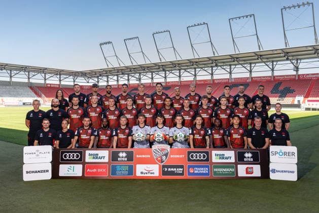 Football, 3rd Division, FC Ingolstadt, Headshots 2026 2027