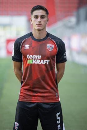 Emre Gül (5, FCI) ; FC Ingolstadt 04; 3.Liga, Porträttermin 2026 2027, 3. Liga - FC Ingolstadt 04 Saison 2026 2027 *** Emre Gül 5, FCI FC Ingolstadt 04, 3. Liga, Profile 2026–2027, FC Ingolstadt 04 3. Liga Season 2026–2027