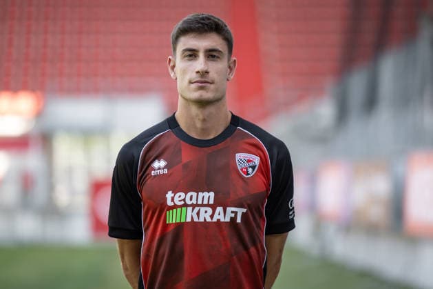 Georgios Antzoulas (6, FCI) ; FC Ingolstadt 04; 3.Liga, Porträttermin 2026 2027, 3. Liga - FC Ingolstadt 04 Saison 2026 2027 *** Georgios Antzoulas 6, FCI FC Ingolstadt 04, 3. Liga, Profile 2026–2027, FC Ingolstadt 04, 3. Liga, 2026–2027 Season