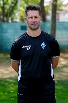 Bruno Freitas (Torwarttrainer); SV Waldhof Mannheim; 3.Liga, Porträttermin 2026 2027 *** Bruno Freitas, Goalkeeper Coach for SV Waldhof Mannheim (3. Liga), Profile Session 2026–2027 xozx