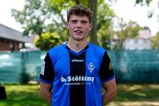 Moritz Polte; SV Waldhof Mannheim; 3.Liga, Porträttermin 2026 2027 *** Moritz Polte, SV Waldhof Mannheim (3rd Division), Profile Session 2026–2027 xozx
