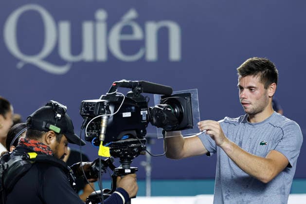 LOS CABOS TENNIS OPEN 2026 LOS CABOS TENNIS OPEN 2026 FRANCISCO CERUNDOLO VS ARTHUR GEA 30072026 LOS CABOS, BAJA CALIFORNIA, MEXICO. Action photo of Arthur Gea of France, during quarter final game of the Los Cabos Tennis Open 2026 held at the Cabo Sports Complex in Baja California, Mexico. Foto de accion de Arthur Gea de Francia, durante juego de cuartos de final del Los Cabos Tennis Open 2026 celebrado en el Cabo Sports Complex de Baja California, Mexico. PHOTO BY IMAGENSHOP AGENCIA FOTOGRAFICA LOS CABOS BAJA CALIFORNIA MEXICO *** LOS CABOS TENNIS OPEN 2026 LOS CABOS TENNIS OPEN 2026 FRANCISCO CERUNDOLO VS ARTHUR GEA 07 30 2026 LOS CABOS, BAJA CALIFORNIA, MEXICO Action photo of Arthur Gea of France during the quarterfinal match of the 2026 Los Cabos Tennis Open held at the Cabo Sports Complex in Baja California, Mexico Action photo of Arthur Gea of France, during the quarterfinal match of the 2026 Los Cabos Tennis Open held at the Cabo Sports Complex in Baja California, Mexico PHOTO BY IMAGENSHOP PHOTO AGENCY LOS CABOS BAJA CALIFORNIA MEXICO Copyright: xIMAGENSHOPxAGENCIAxFOTOGRAFICAx