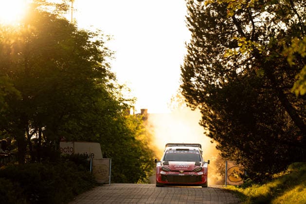 2026 FIA WRC, Motorsport Rallye, WM Secto Rally Finland - Day 1 Sebastien Ogier (FRA) and Julien Ingrassia (FRA) in a Toyota GR Yaris Rally1 of Toyota Gazoo Racing WRT during the FIA WRC SECTO RALLY FINLAND in Jyvaskyla, Finland, on July 30-. Jyväskylä Finland  Copyright: xFedericoxManonix originalFilename:manoni-fiawrc20260730_npe6E.jpg