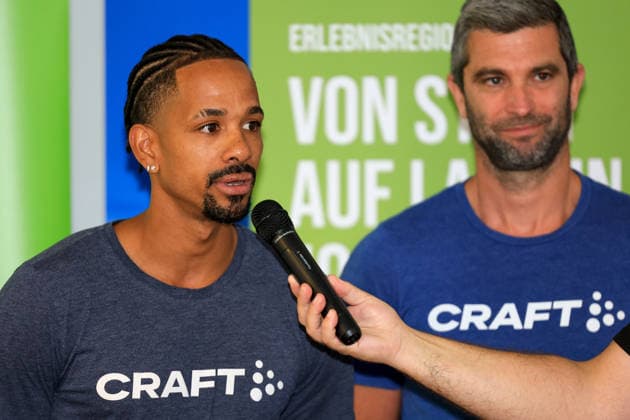 HANDBALL - HBL, Kiel, training camp GRAZ,AUSTRIA,31.JUL.26 - HANDBALL - HBL Handball-Bundesliga, THW Kiel, press conference, PK, Pressekonferenz Image shows assistant coach Raul Santos (BT Fuechse).  GEPAxpictures xMarioxBuehner-Weinrauch