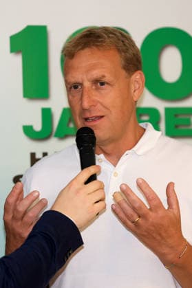 HANDBALL - HBL, Kiel, training camp GRAZ,AUSTRIA,31.JUL.26 - HANDBALL - HBL Handball-Bundesliga, THW Kiel, press conference, PK, Pressekonferenz Image shows managing director Markus Pichler (Sportunion).  GEPAxpictures xMarioxBuehner-Weinrauch