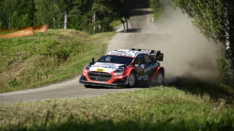 Joshua Mcerlean of Ireland during the special stage Saarikas at the WRC, Motorsport Rallye, WM Rally Finland in Jyväskylä, Finland on July 31, 2026. - RONI REKOMAA Jyväskylä Finland NgP1_bkXRzc  Copyright: xRonixRekomaax NgP1_bkXRzc