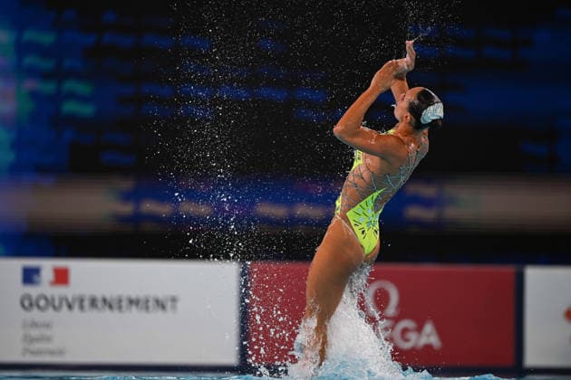 France, Paris, Centre Aquatique Olympique Metropole du Grand Paris, 31.07.2026, European Aquatics Championships Artistic Swimming - Day 1 - Duet Free Preliminary, Enrica Piccoli and Lucrezia Ruggiero of Itali Photo by Eibner Pressefoto Tino Henschel European Aquatics Championships Artistic Swimming - Day 1 - Duet Free Preliminary Paris *** France, Paris, Centre Aquatique Olympique Metropole du Grand Paris, July 31, 2026, European Aquatics Championships, Artistic Swimming, Day 1, Duet Free Preliminary, Enrica Piccoli and Lucrezia Ruggiero of Italy. Photo by Eibner Pressefoto, Tino Henschel. European Aquatics Championships, Artistic Swimming, Day 1, Duet Free Preliminary, Paris Copyright: xEibnerxPressefotox