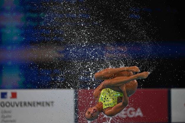 France, Paris, Centre Aquatique Olympique Metropole du Grand Paris, 31.07.2026, European Aquatics Championships Artistic Swimming - Day 1 - Duet Free Preliminary, Enrica Piccoli and Lucrezia Ruggiero of Itali Photo by Eibner Pressefoto Tino Henschel European Aquatics Championships Artistic Swimming - Day 1 - Duet Free Preliminary Paris *** France, Paris, Centre Aquatique Olympique Metropole du Grand Paris, July 31, 2026, European Aquatics Championships, Artistic Swimming, Day 1, Duet Free Preliminary, Enrica Piccoli and Lucrezia Ruggiero of Italy. Photo by Eibner Pressefoto, Tino Henschel. European Aquatics Championships, Artistic Swimming, Day 1, Duet Free Preliminary, Paris Copyright: xEibnerxPressefotox
